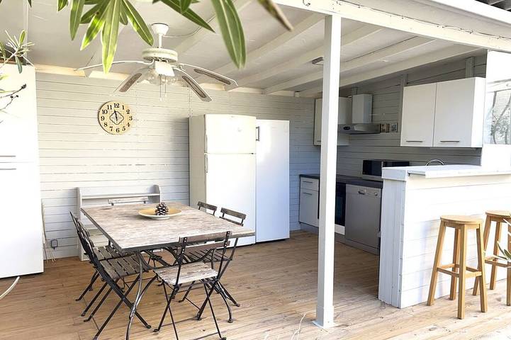 Ferienhaus für 9 Personen, mit Balkon und Garten in Giens