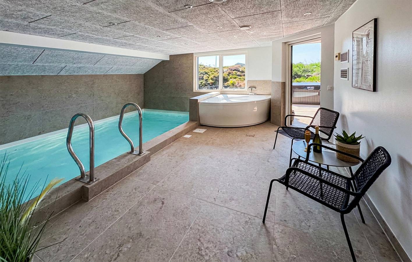 Ferienhaus für 8 Personen mit Sauna in Henne, Filsø See