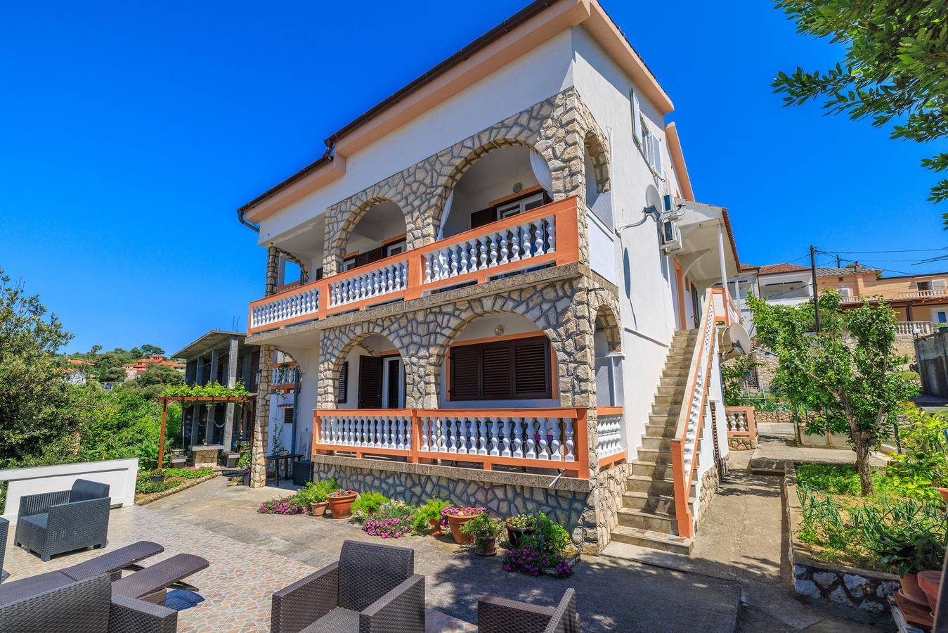 Ganze Wohnung, Apartments Albina in Lopar, Rab