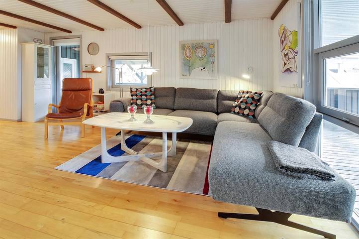 Ferienhaus für 6 Personen, mit Terrasse und Sauna in Vejers Strand - 4