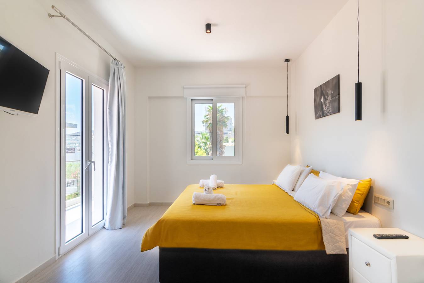 Gehele studio, Studio voor 3 personen met balkon in Plakias, Rethymno en omgeving