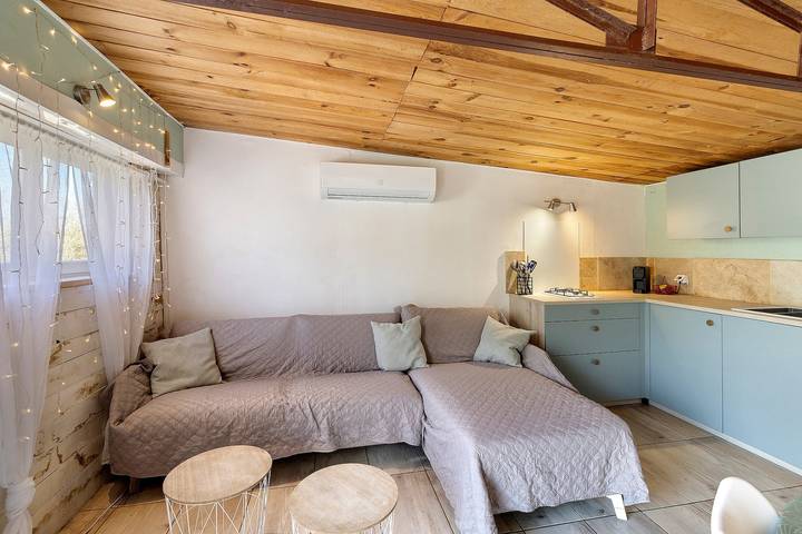 Chalet pour 7 personnes, avec jacuzzi ainsi que jardin et sauna en Gironde - 2