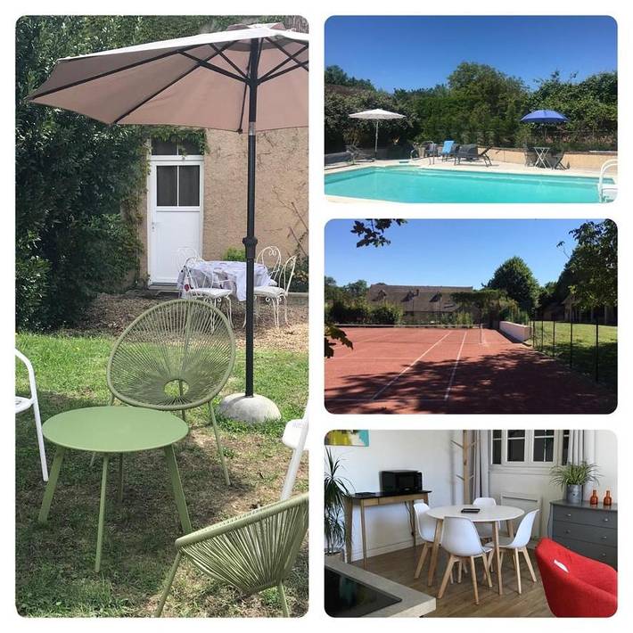 Location de vacances pour 5 personnes, avec Jardin et Piscine dans Saint-Georges-Motel