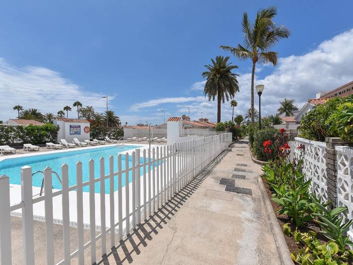 Villa pour 4 personnes, avec balcon et piscine à Maspalomas - 2