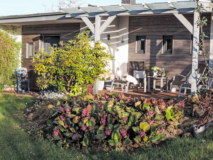 Ferienhaus für 3 Personen, mit Terrasse und Garten am Edersee
