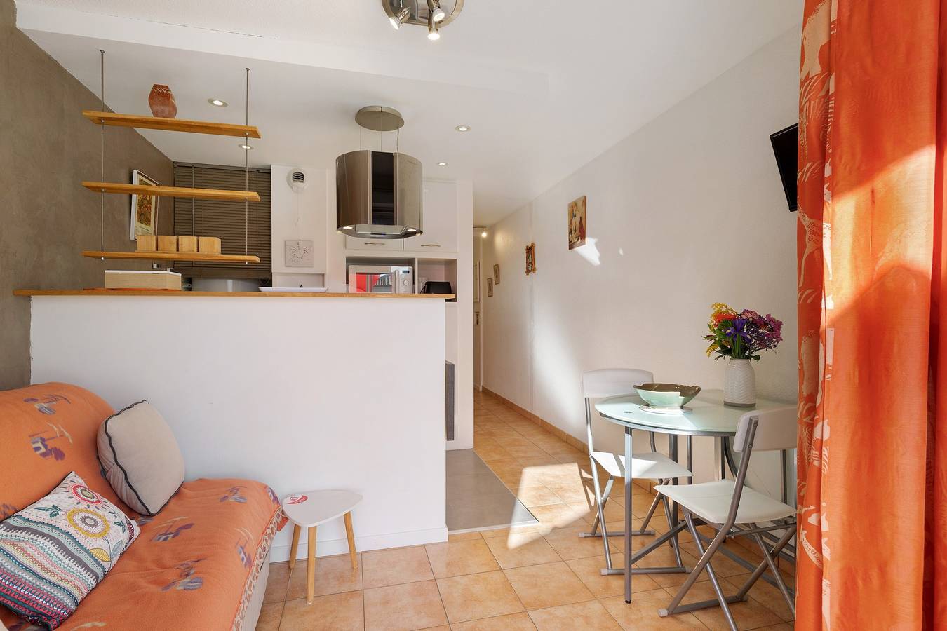 Estudio entero, Apartamento turístico amueblado y clasificado, vistas al mar in Château-d'Olonne, Les Sables-d'Olonne