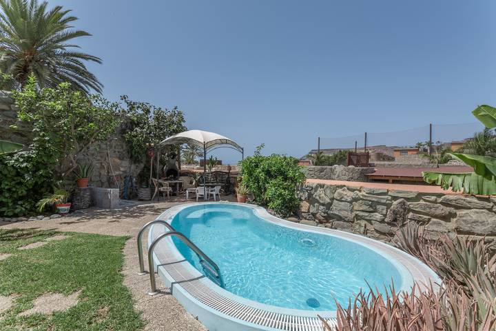 Apartament wakacyjny dla 7 osób, z ogród w Południowa Gran Canaria