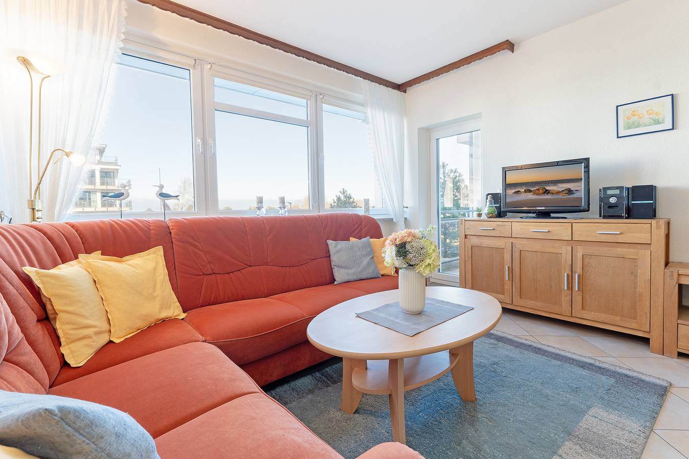 Ganze Ferienwohnung, Haus Aquamarina Strandpanorama 19 in Steinwarder, Heiligenhafen
