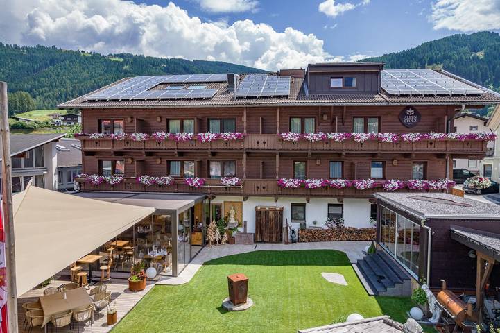 Hotel für 2 Personen, mit Balkon und Terrasse sowie Garten und Sauna in Mieders