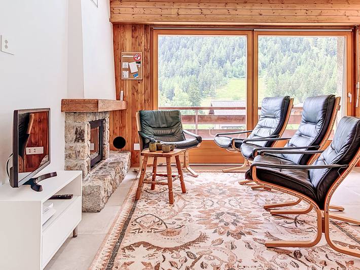 Appartement de vacances pour 5 personnes, avec Terrasse et Vue sur le lac