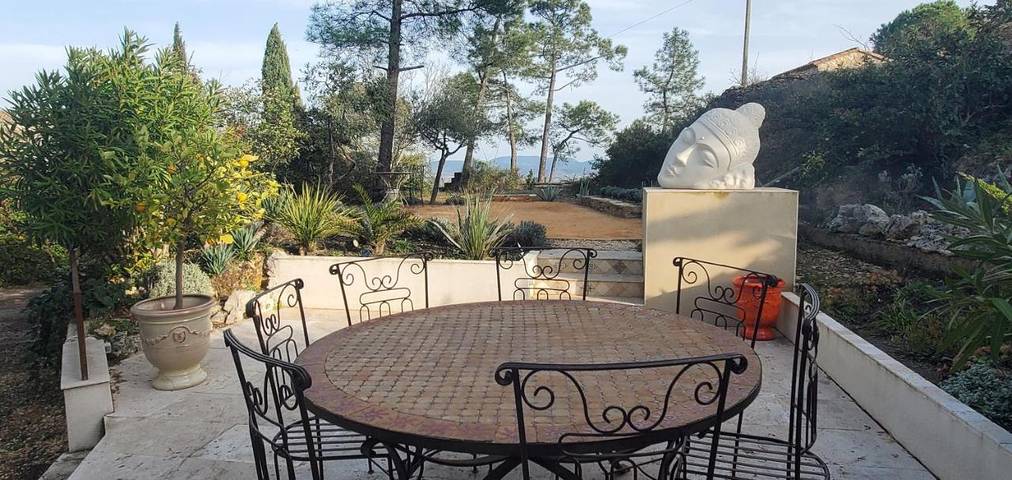 Location de vacances pour 2 personnes, avec jardin ainsi que vue et piscine à Saint-Ambroix - 3