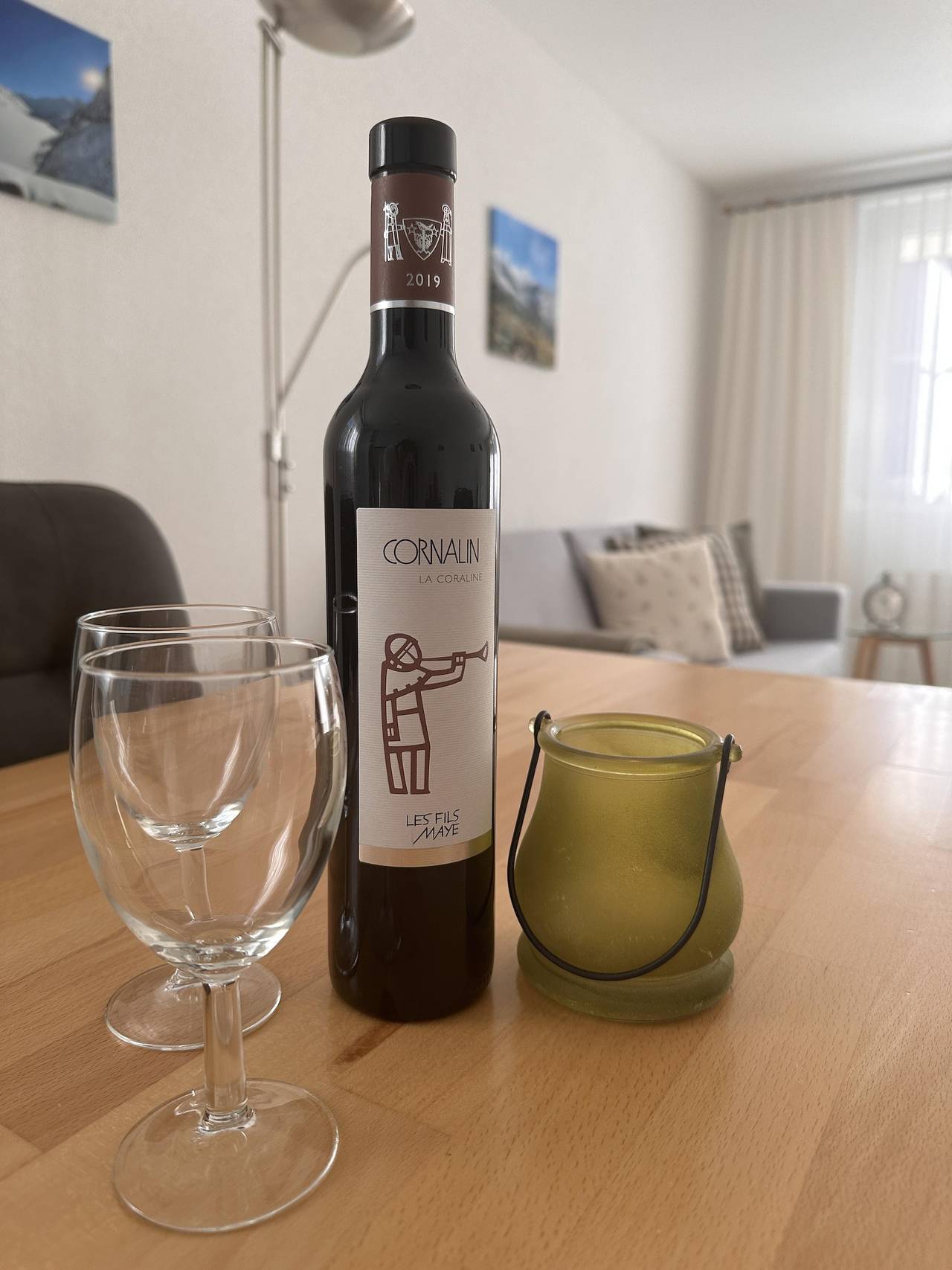 Appartement de vacances entier, Appartement avec 2 lits dans le 1èr étage in Saas-Almagell, Alpes valaisannes