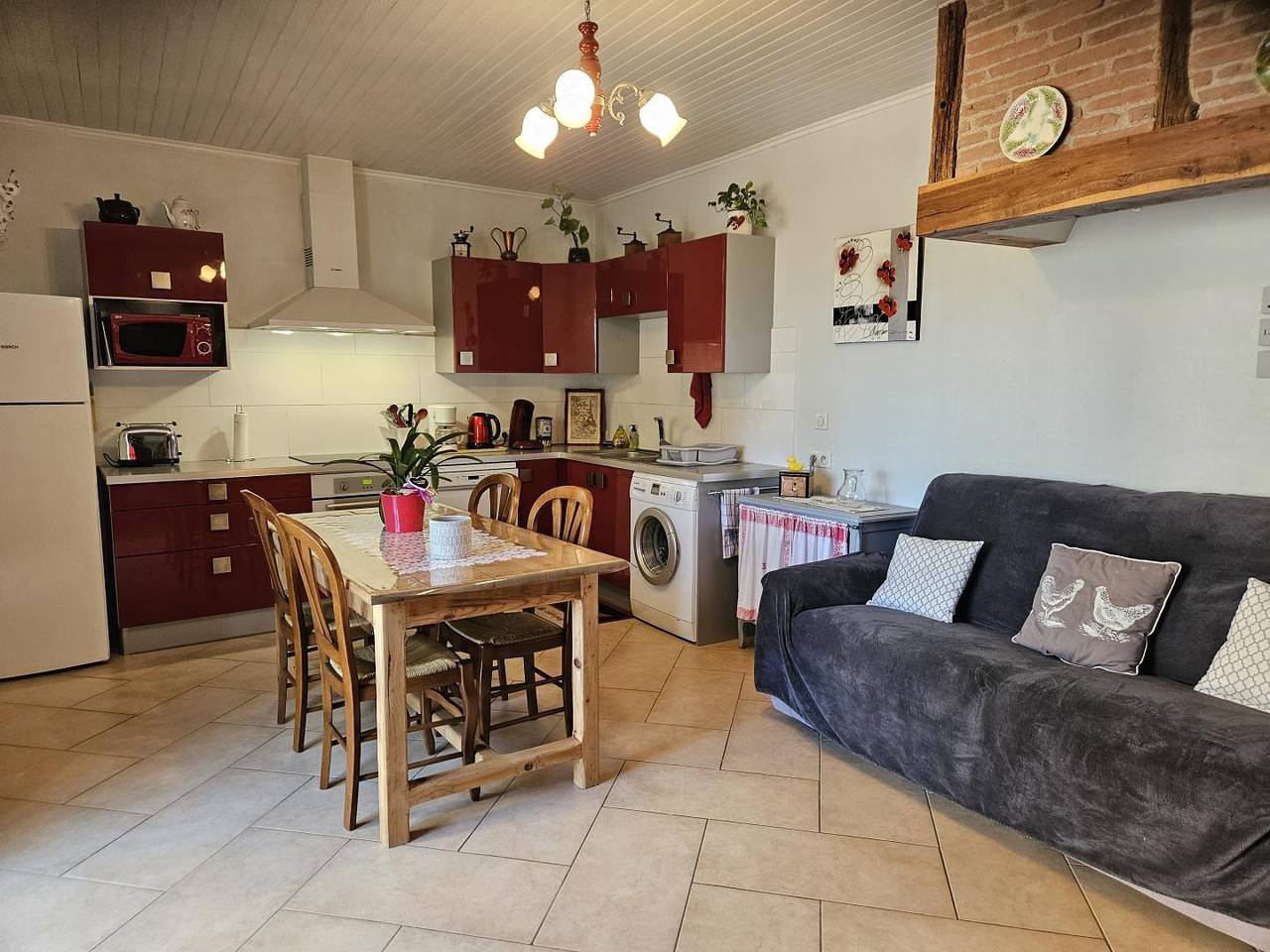 La ferme de Camp Rouge in Puygouzon, Région d'Albi