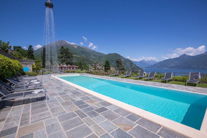 Ferienwohnung für 6 Personen, mit Terrasse und Seeblick sowie Pool, kinderfreundlich in Gemeinde Menaggio - 4