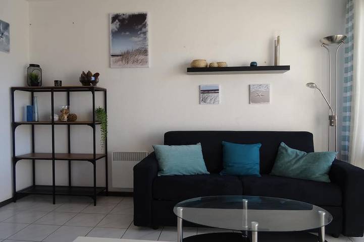 Appartement entier, Studio avec terrasse face au port de Capbreton in Capbreton, Côte d’Argent