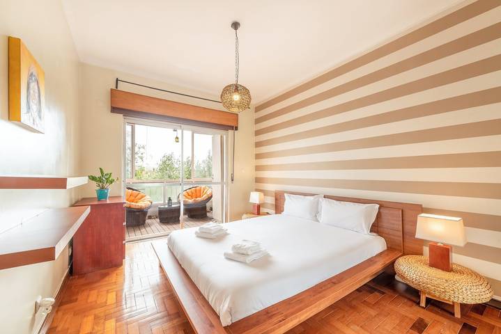 Ferienwohnung für 4 Personen, mit Garten und Balkon in Estoril - 2