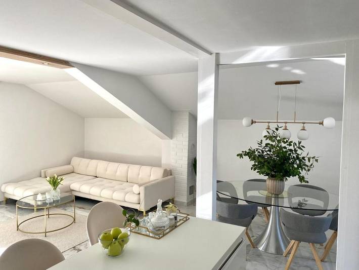Ferienwohnung für 4 Personen, mit Ausblick und Garten sowie Terrasse - 1