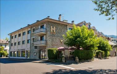 Hôtel pour 2 personnes, avec terrasse dans Plage d'Albigny