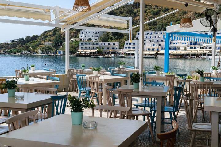 Hôtel pour 3 personnes, avec Balcon dans Loutró