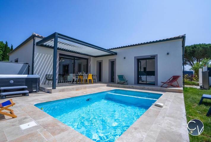 Chalet para 8 personas, con piscina además de jacuzzi y jardín - 1