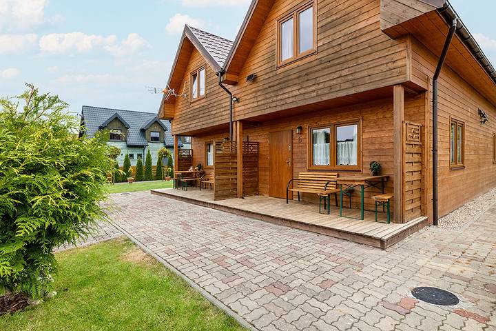 Ferienhaus für 6 Personen, mit Terrasse und Garten