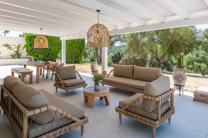 Apartamento para 6 personas, con terraza y jardín en San Roque