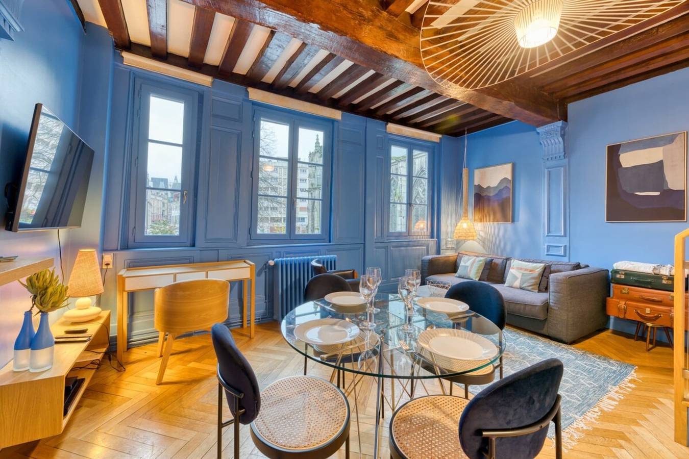 Entire apartment, Jehanne* : L'élégance* Médiévale* in Rouen, Rouen region