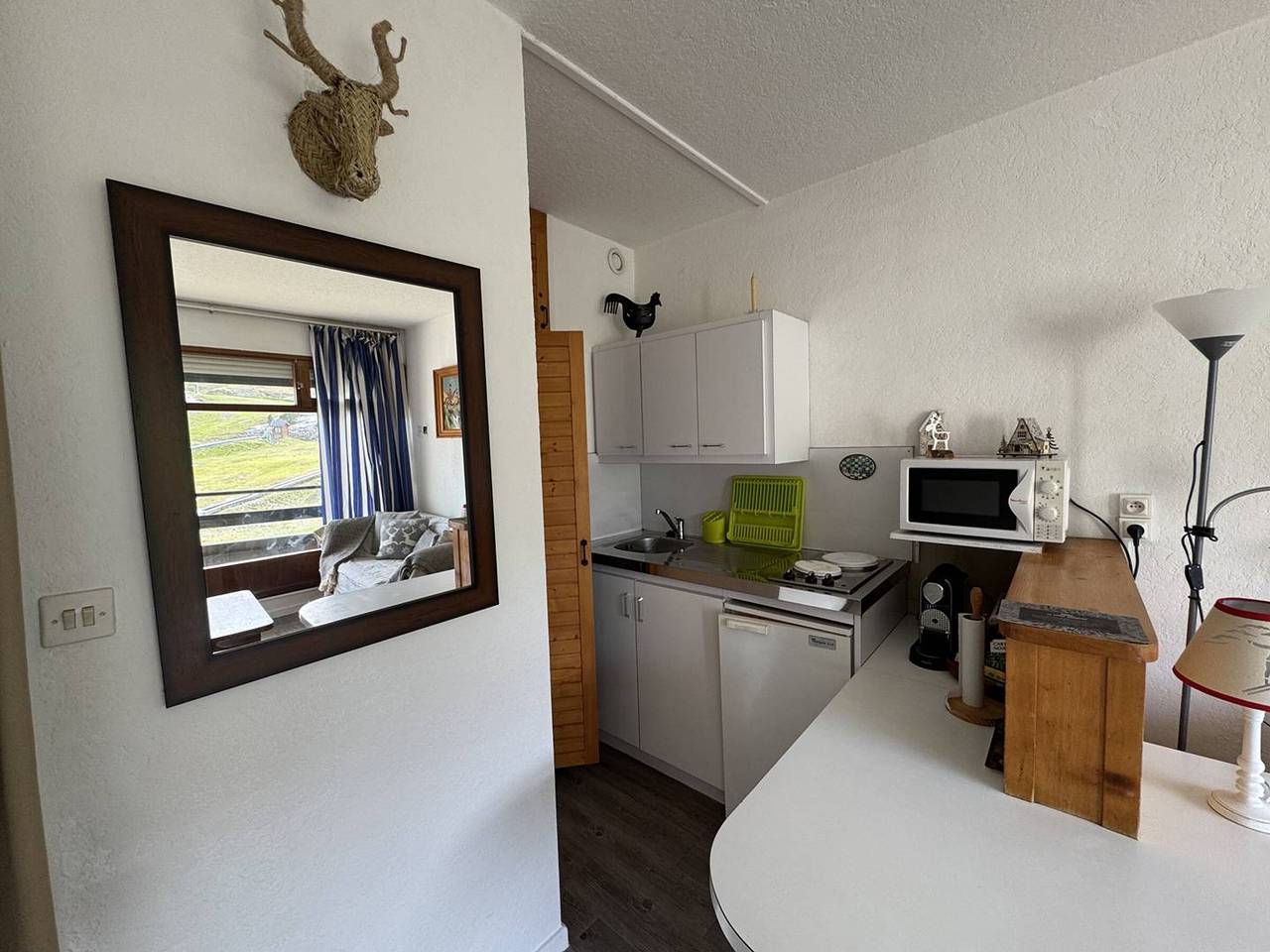 Studio entier, Studio pour 4 avec accès direct aux pistes in La Pierre Saint-Martin, Arette