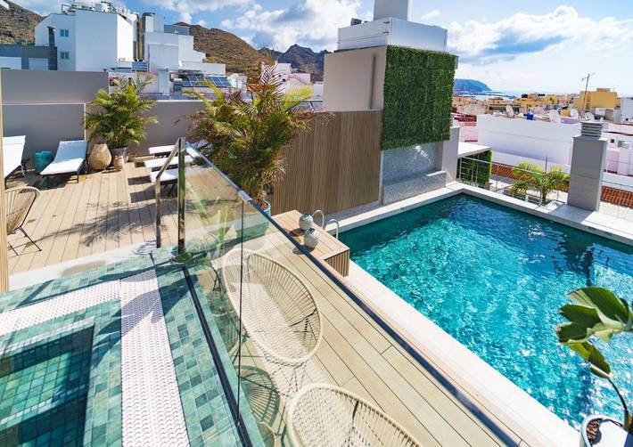 Hôtel pour 2 personnes, avec Terrasse et Piscine
