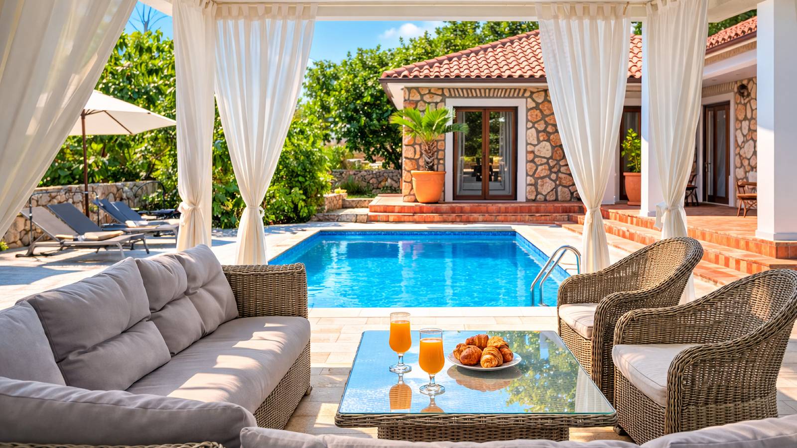 Vila Gostinjac 2 with pool Krk by Villas Guide in Gostinjac, Krk