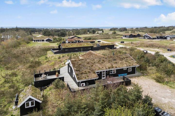 Ferienhaus für 6 Personen, mit Whirlpool und Terrasse sowie Sauna in Jammerbugt