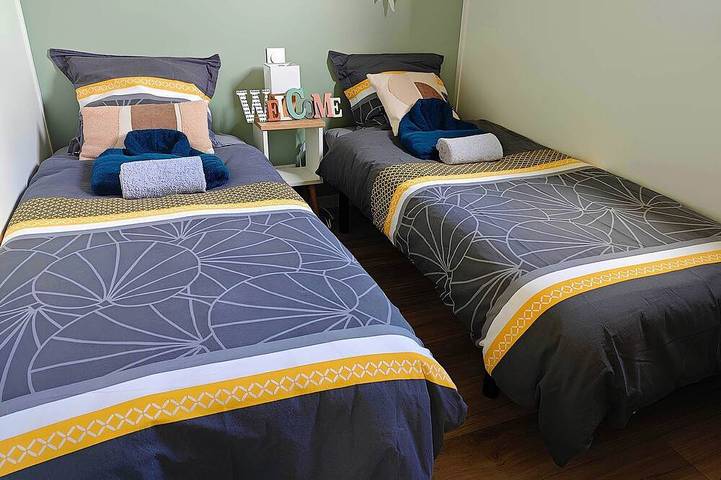 Ganze Wohnung, Residence Belle Plage: Chalet \"Sable Fin“, 300 m vom Gold Beach (Landungsstrand der Normandie) entfernt in Asnelles, Côte de Nacre