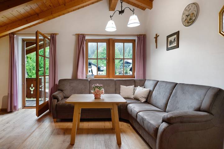 Ferienwohnung für 3 Personen, mit Balkon an der Zugspitzland - 4