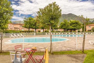 Gîte pour 4 personnes, avec piscine et terrasse dans Plage Venga Di L Oru Santa Maria Poggio