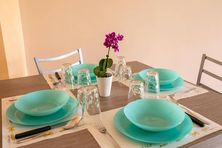 Location de vacances pour 4 personnes, avec Terrasse ainsi que Jardin et Vue à Ariano Irpino - 3