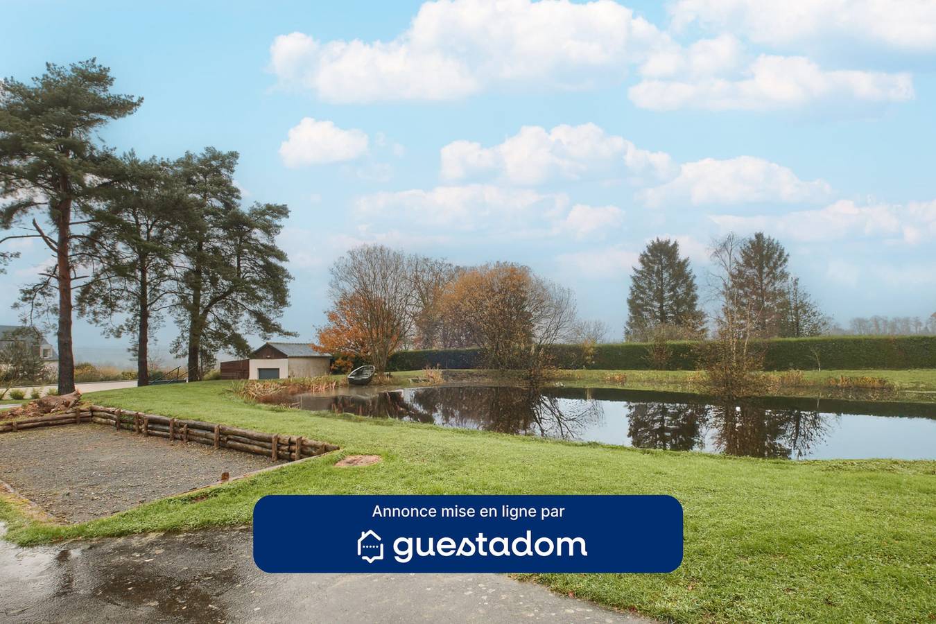 Le Noé - Campagne - Etang in Saint-Pierre-la-Cour, Mayenne