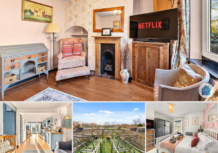 Holiday rental for 4 people, with Balcony and Terrace as well as Garden and View in Bury St Edmunds
