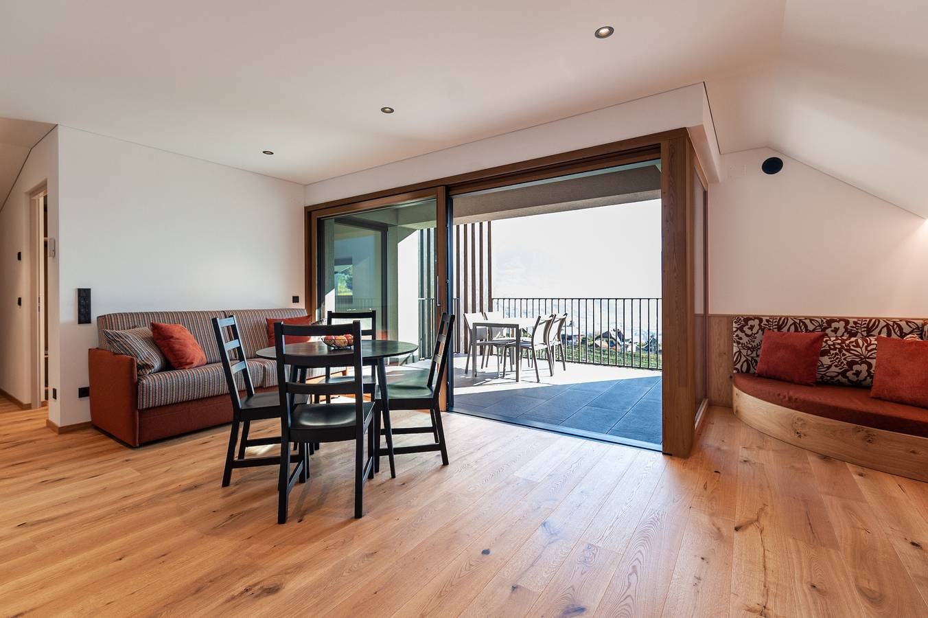Ganze Wohnung, Ferienwohnung Hofer Hof Spieler mit Bergblick, Wlan und Terrasse in Oberplars, Algund