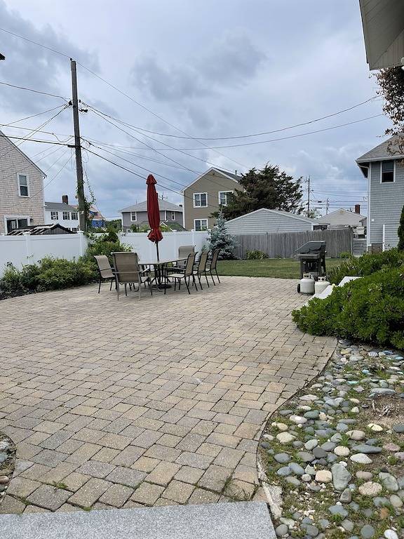 Steps to Beach in Marshfield, Massachusetts