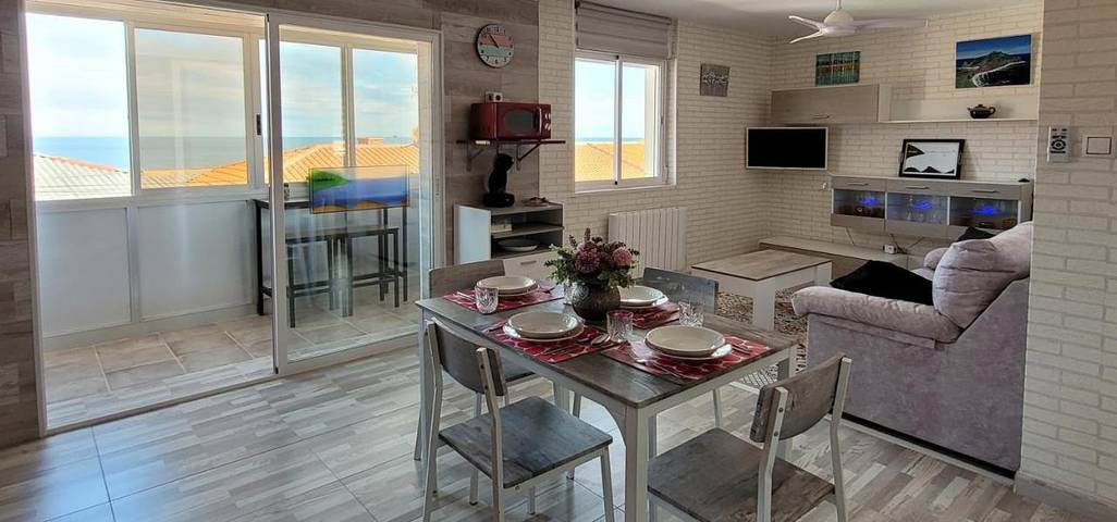 Gîte pour 4 personnes, avec Balcon et Vue à Bermeo
