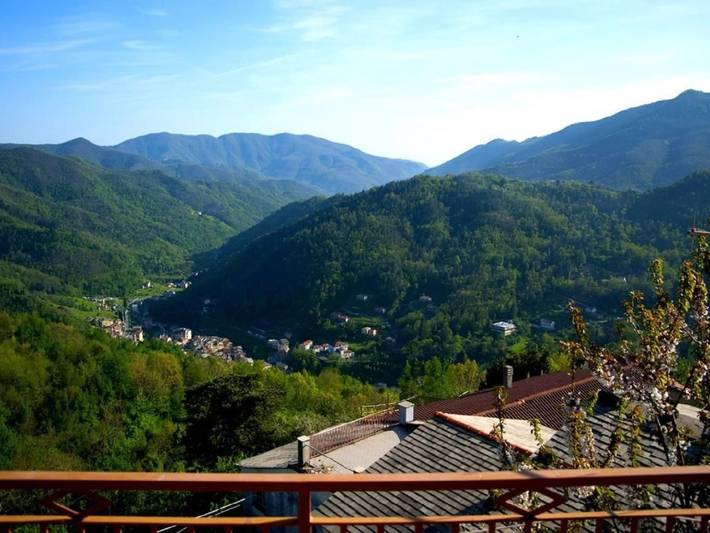 Panoramahaus zwischen den Cinque Terre und Portofino in Caregli, Borzonasca