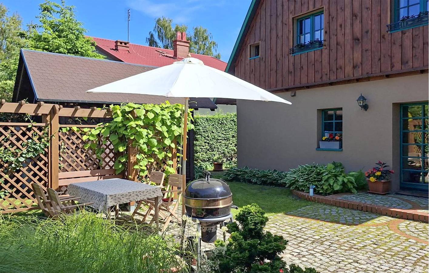 Ferienhaus für 6 Personen mit Garten in Rowy, Slowinzischer Nationalpark