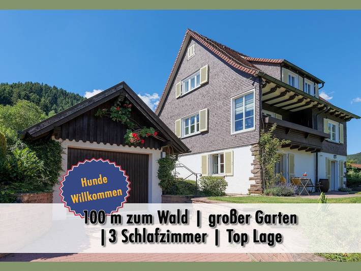 Ferienhaus für 7 Personen, mit Terrasse und Garten in Kinzigtal