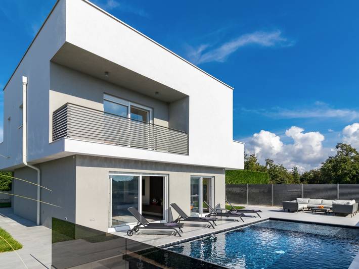 Ferienhaus für 6 Personen, mit Garten und Ausblick - 1