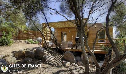 Gîte für 4 Personen, mit Terrasse, mit Haustier auf Korsika