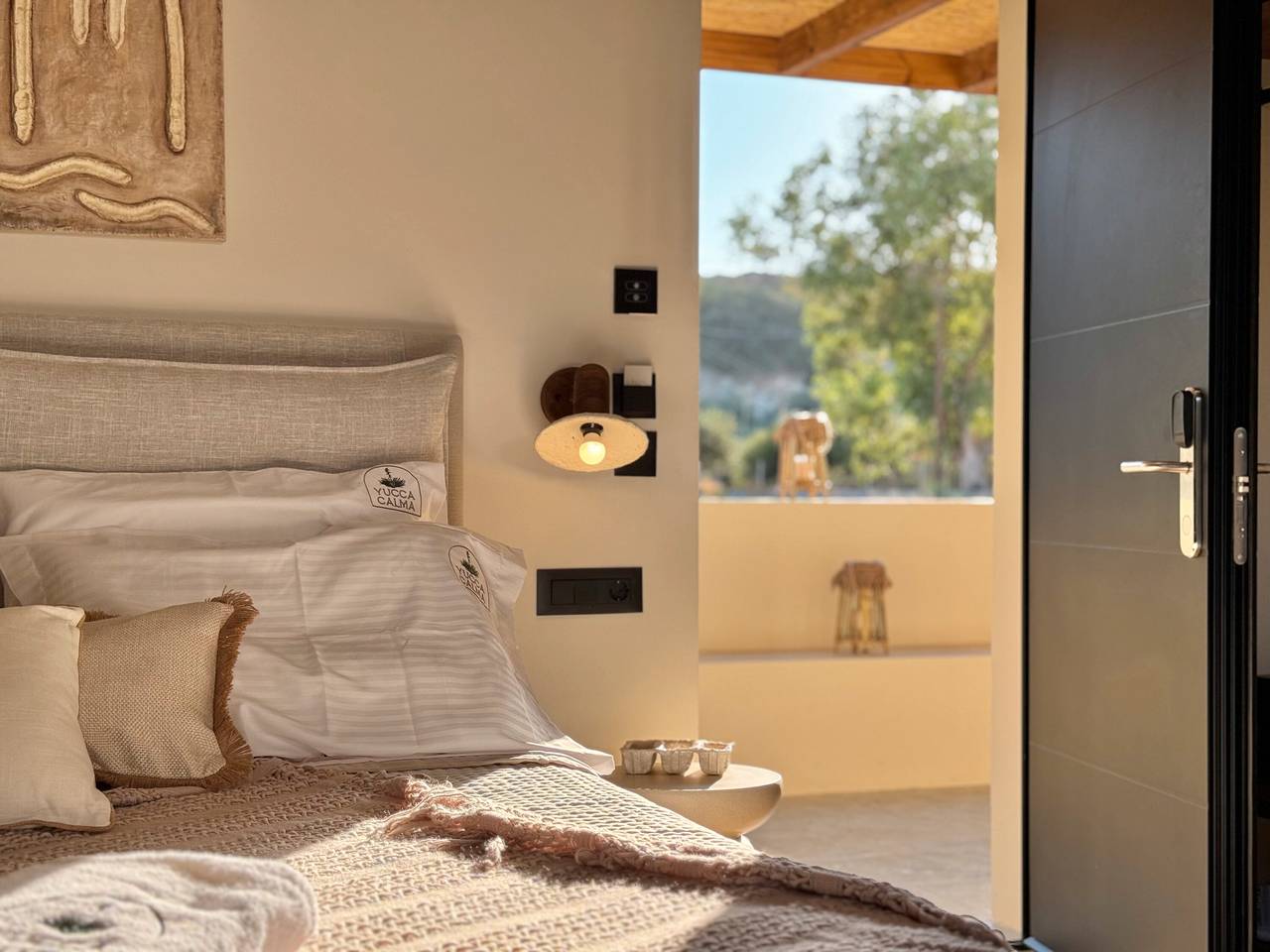 Apartamento entero, Apartamento 'Rostrata' con vistas a la montaña, Wi-Fi y aire acondicionado in Rodas