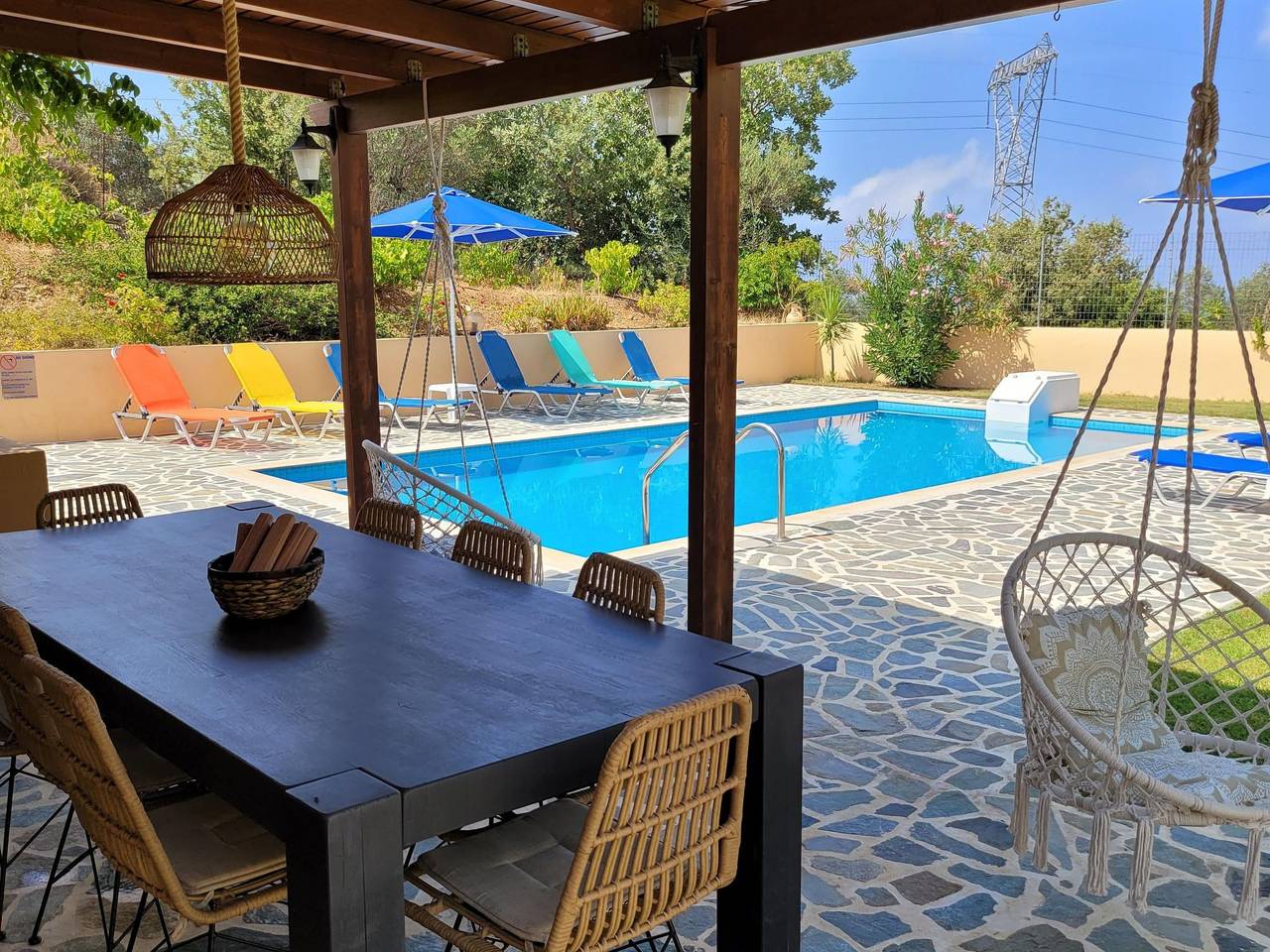 Villa Farangi entspannen.und genießen Sie völlig privat in Rethymno und Umgebung