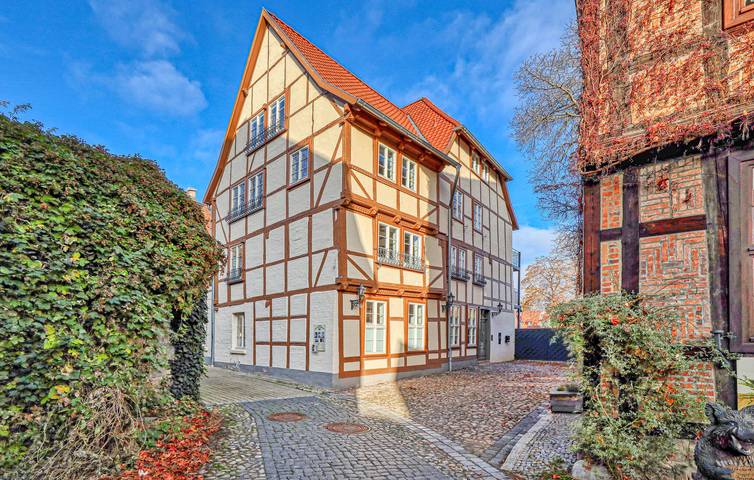 Ferienwohnung für 4 Personen, mit Garten und Sauna in Quedlinburg