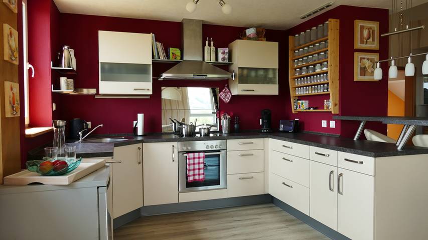 Ferienwohnung für 5 Personen, mit Garten und Ausblick in Rhön-Hessen - 4