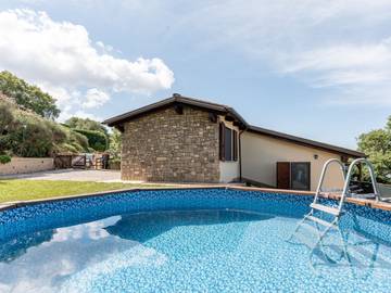 Ferienhaus mit Meerblick für 6 Personen, mit Terrasse und Garten sowie Ausblick in der Toskana